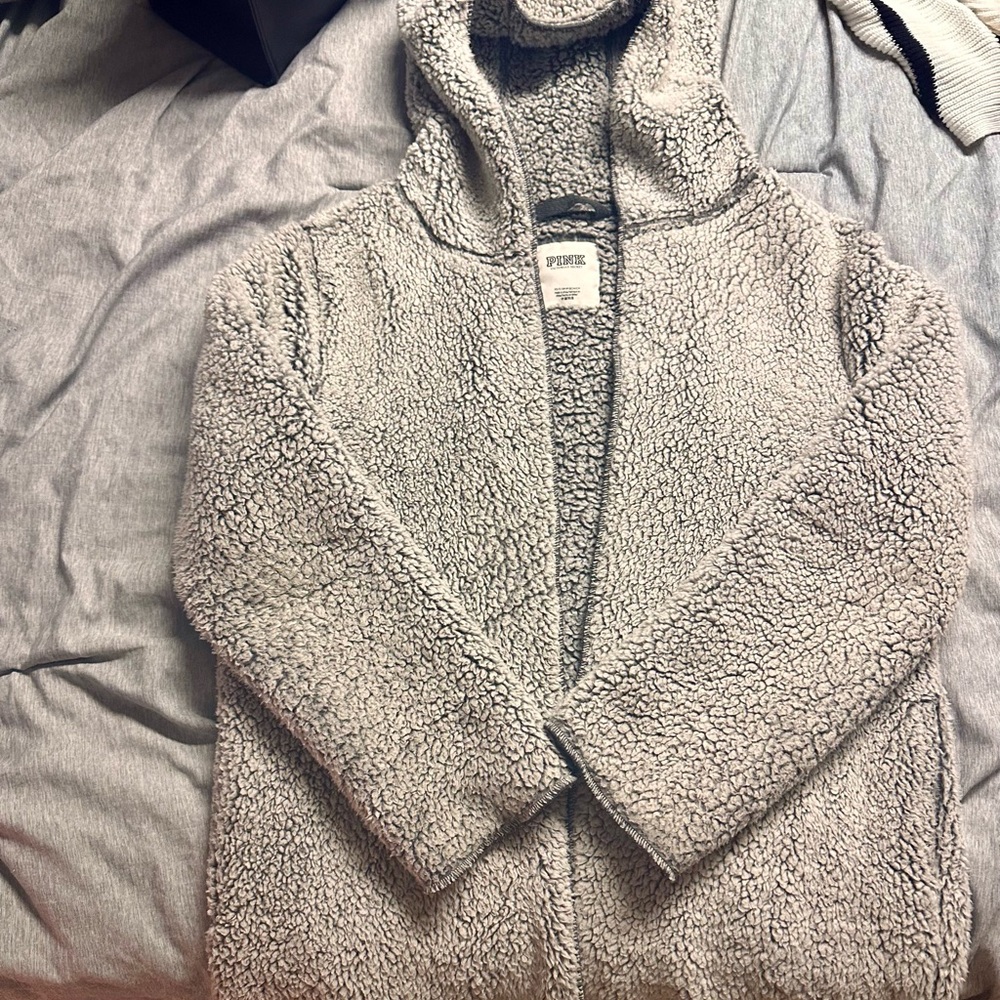 PINK Victoria's Secret Sherpa Jacket